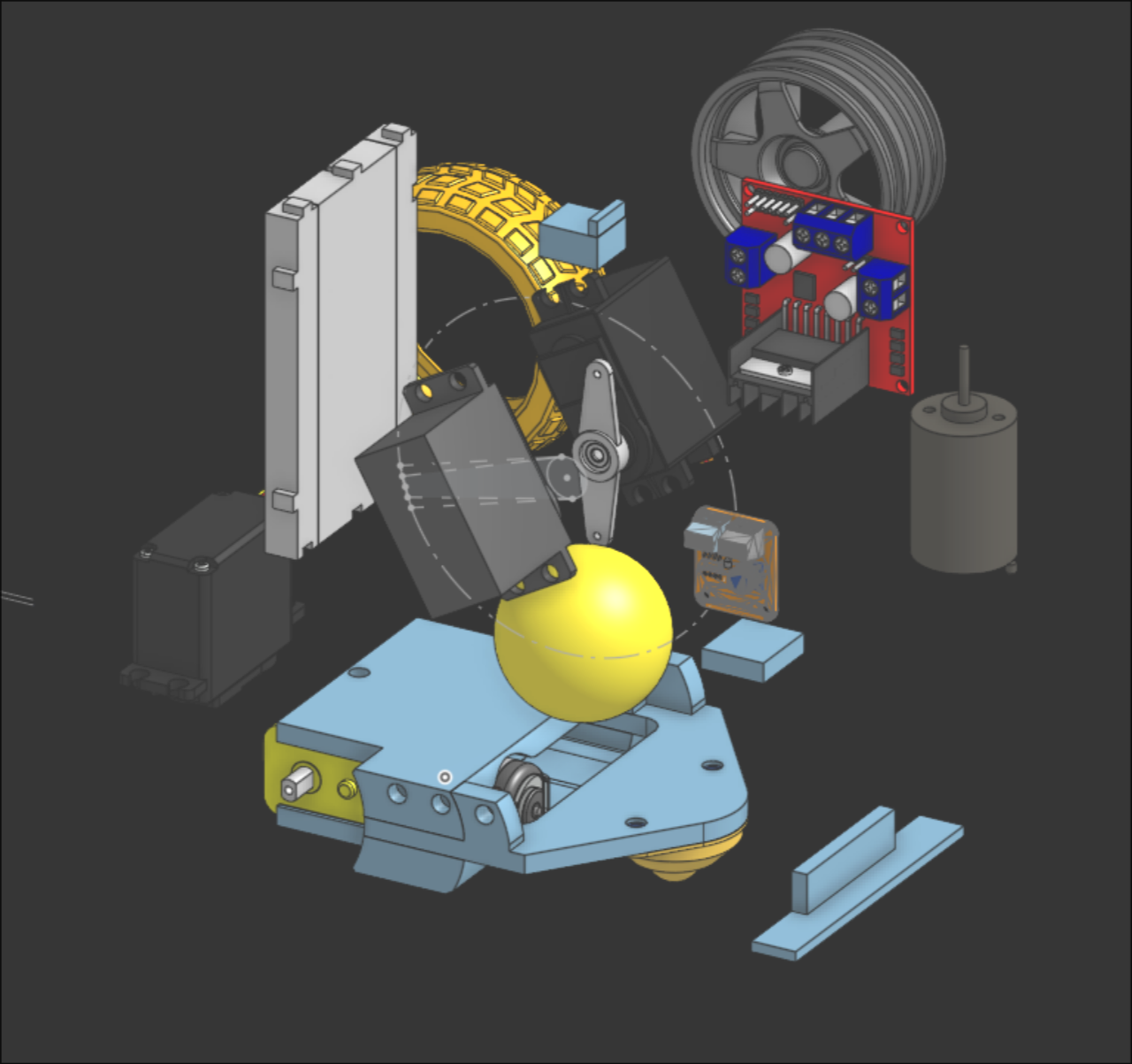 Ping Pong Launcher Robot image